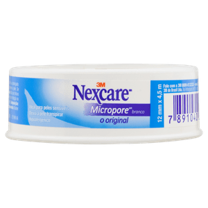 Esparadrapo Nexcare Micropore Branco 12Mmx4,5M