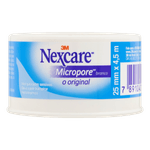 esparadrapo-nexcare-micropore-branco-25mmx45m