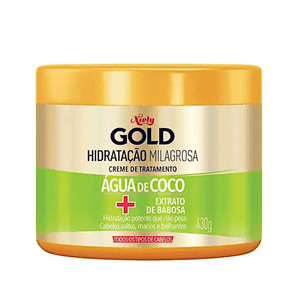 Mascara De Hidrataçao Milagrosa Niely Gold agua De Coco 430G