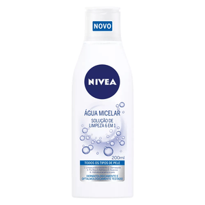 agua Micelar Nivea Solucao Limpeza 6 Em 1 200Ml