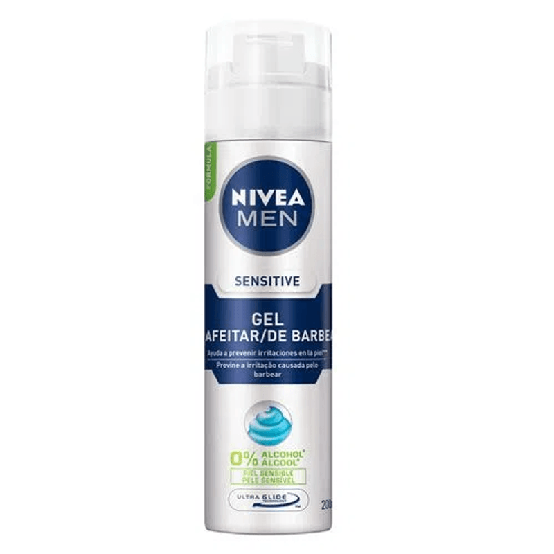 gel-barbear-nivea-for-men-sensitive-200ml
