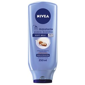 Loçao Hidratante Para O Banho Nivea Soft Milk 250Ml