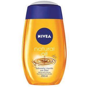 Sabonete Liquido Nivea Natural Oil 200Ml
