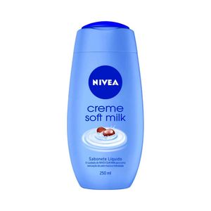 Sabonete Liquido Nivea Hidratante Creme Soft Milk 250Ml