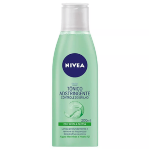 Tonico Adstringente Nivea Facial Efeito Matte Pele Mista E Oleosa 200Ml