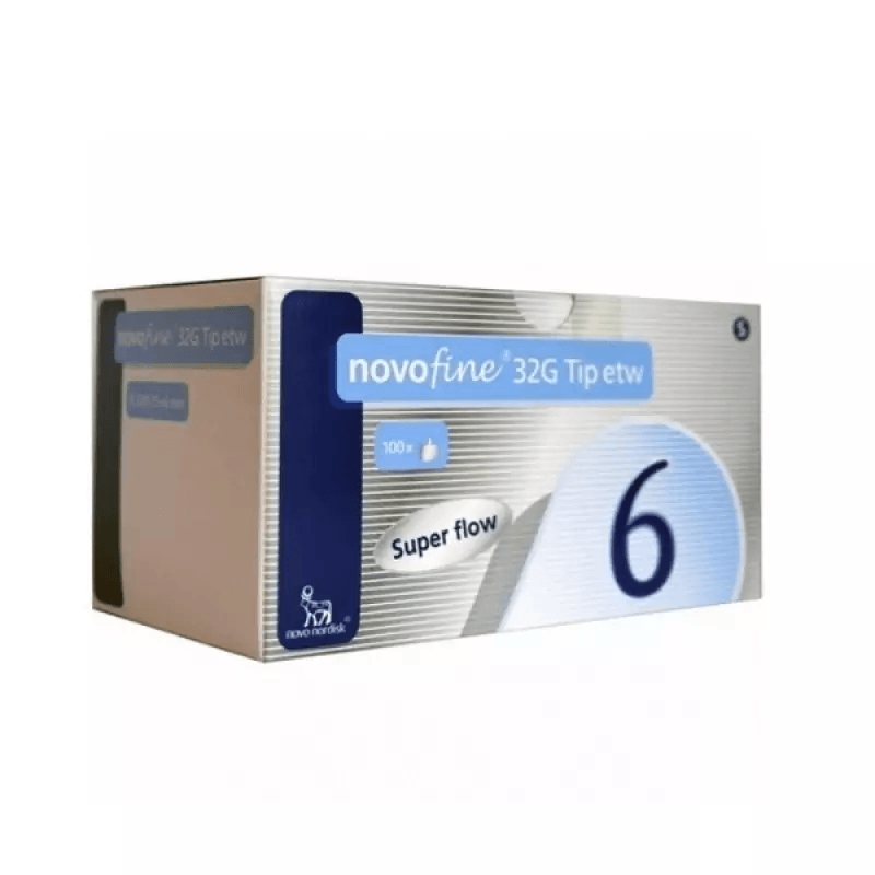agulha-novofine-32g-6mm-com-100-unidades