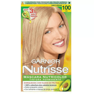 Tintura Garnier Nutrisse Creme Louro clarissimo 100