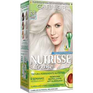 Tintura Garnier Nutrisse Creme Louro Planinado 12.11