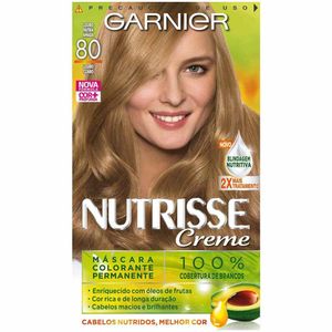 Tintura Garnier Nutrisse Creme Louro Patria Amada 80