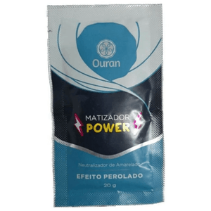 MASCARA CAPILAR OURAN MATIZADOR POWER EFEITO PEROLADO 20G
