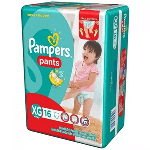Fralda Pampers Pants Xg Com 14 Unidades
