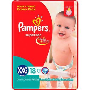 Fralda Pampers Supersec Pacotao Xxg Com 20 Unidades
