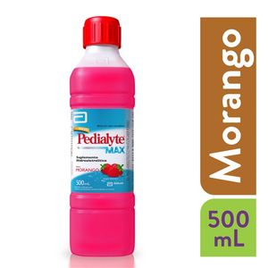 Pedialyte Max Morango 500Ml
