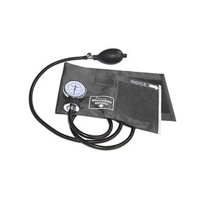 ESFIGMOMANOMETRO PREMIUM COM VELCRO E ESTETOSCOPIO AZUL