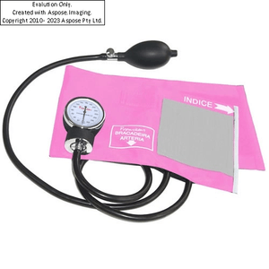 Aparelho De Pressao Esfigmo Rosa COM Velcro Premium