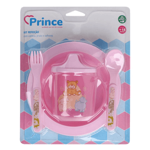 KIT PRINCE REFEIÇAO ROSA R:1138