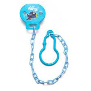 PRENDEDOR DE CHUPETA PRINCE COM CLIP AZUL R:2505