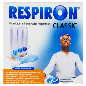 Exercitador E Incentivador Respiratorio Respiron Classic