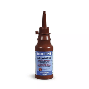 RIOQUIMICA TINTURA DE IODO RIODEINE DEGERMANTE 100ML