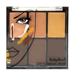 PALETA DE CORRETIVO RUBY ROSE CONTOUR LIGHT R:HB-8088
