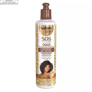 Ativador De Cachos Salon Line S.O.S Coco Tratamento Profundo 300Ml