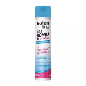 CONDICIONADOR SALON LINE S.O.S BOMBA LEVE 300ML