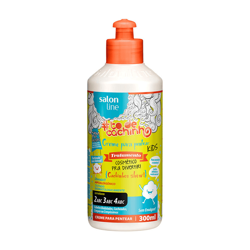 creme-para-pentear-salon-line-to-de-cachinho-kids-cachinhos-show-300ml