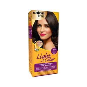 Tonalizante de Cabelo Salon Line Light Color Castanho Medio 40