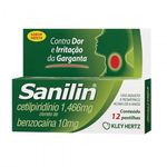 sanilin-menta-com-12-pastilhas