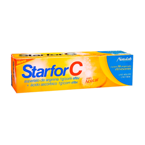 STARFOR 1+1MG COM 10 COMPRIMIDOS EFERVESCENTES