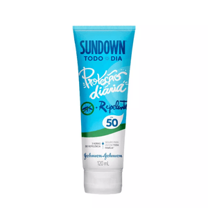 PROTETOR SOLAR SUNDOWN TODO DIA COM REPELENTE FPS50 120ML