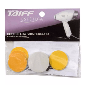 Refil Lixa Pedicuro Taiff Soft Feet EstEtica COM 10 UNIDADES