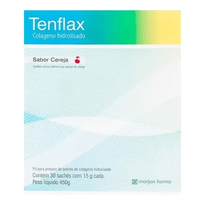 Tenflax Sabor Cereja com 30 Sanches de 15g
