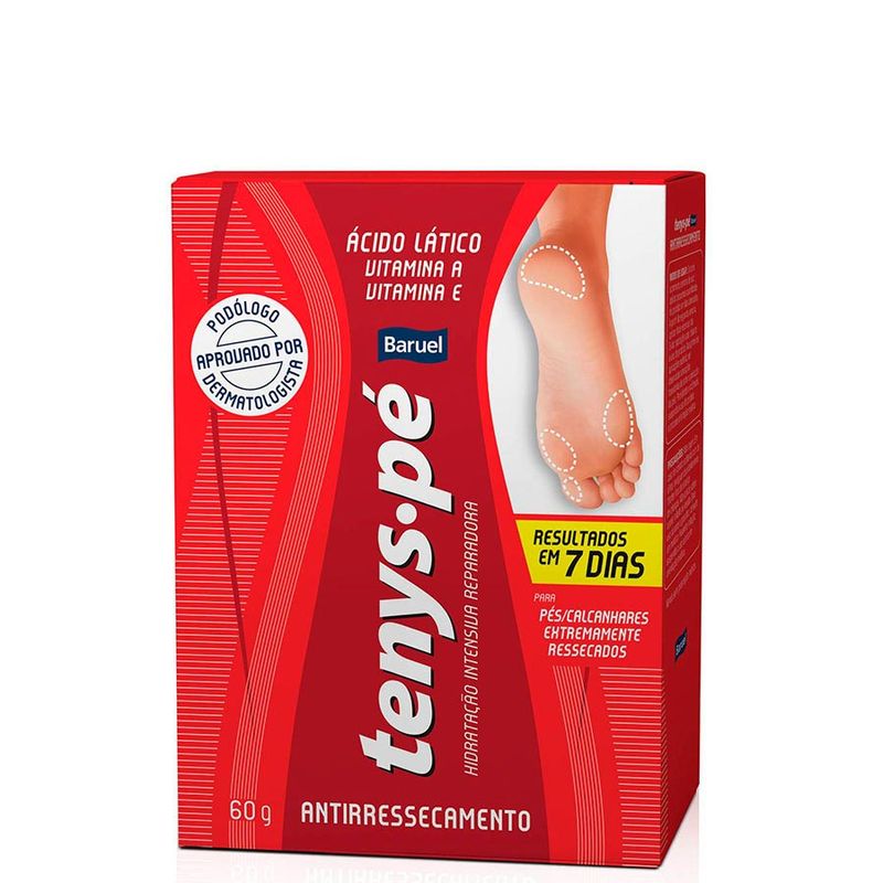 creme-antirressecamento-tenys-pe-baruel-60g