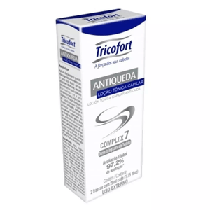Tonico Capilar Tricofort Antiqueda com 2 unidades Ampolas 25ml