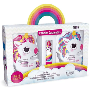 KIT UNICORNIO SHAMPOO+CONDICIONADOR+BATOM