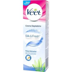 Creme Depilatorio Veet Corporal Peles Delicadas 100Ml