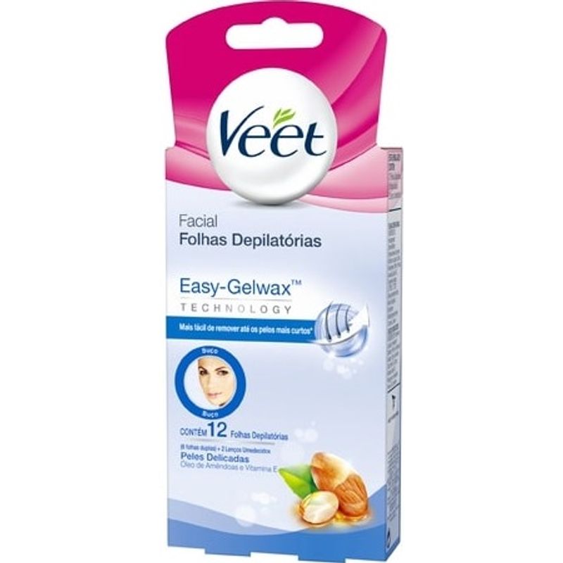 cera-fria-veet-facial-peles-delicadas-com-12-unidades