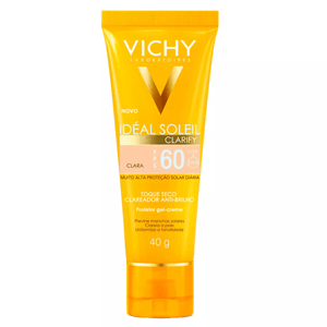 Protetor Solar Ideal Soleil Clarify Clara Vichy Fps60 40G