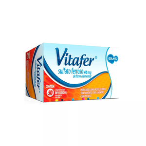 Vitafer Com 50 Comprimidos