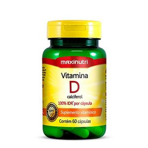 MAXINUTRI VITAMINA D COM 60 COMPRIMIDOS