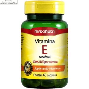 Maxinutri Vitamina E Com 60 Comprimidos