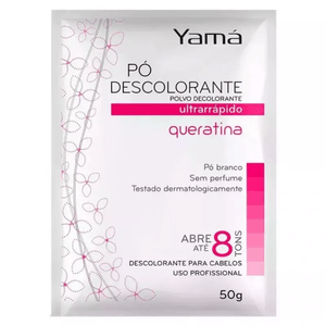 Po Descolorante Yama Queratina 50G