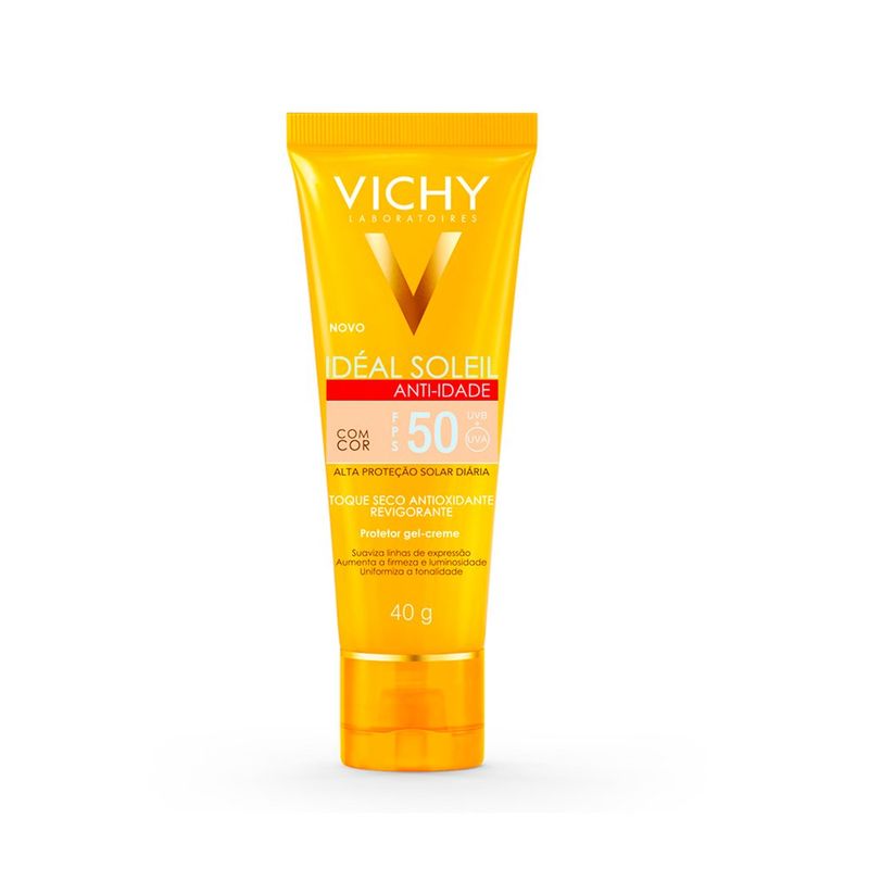 protetor-solar-facial-vichy-ideal-soleil-antiidade-com-cor-fps50-40g