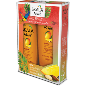 Kit Skala Manga E Castanha Do Para Shampoo+Condicionador 325Ml