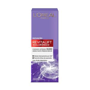 Revitalift HialurOnico Hidratante Preenchedor Para Olhos 15G