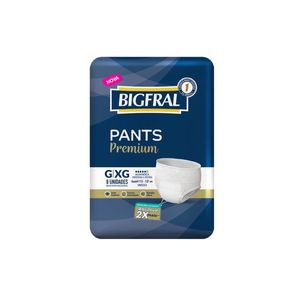 Fralda Bigfral Pants Premium G/Xg Com 8 Unidades