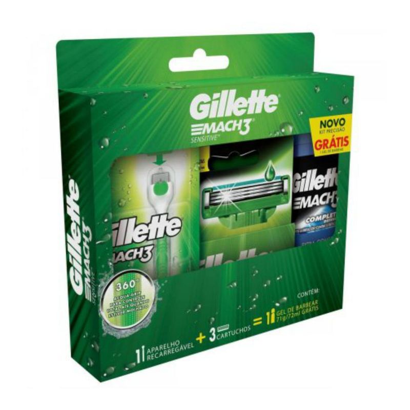 kit-aparelho-gillette-mach3-acqua-grip-sensitive