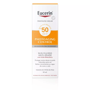 Protetor Solar Eucerin Sun Fluido Anti-Age Facial Fps50 50Ml