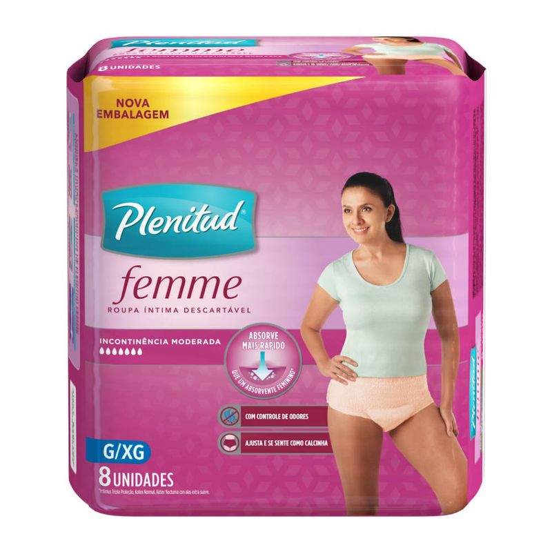 fralda-geriatrica-plenitud-femme-gxg-com-8-unidades